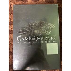 Game of Thrones The Complete First &‎ Second Seasons DVD Box Set HBO